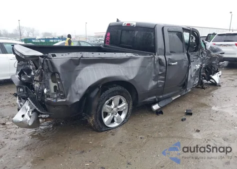 2016 Ram 1500 Big Horn из США, поврежденный, VIN 1C6RR7GT1GS354394